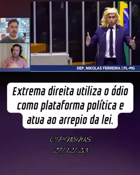 Extrema direita utiliza o ódio como plataforma política e atua ao