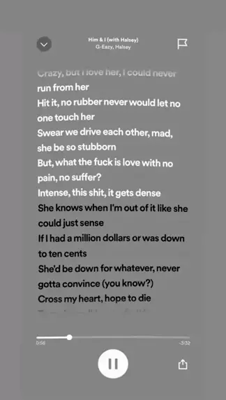 G-Eazy & Halsey - Him & I (Lyrics) Cross my heart hope to die 