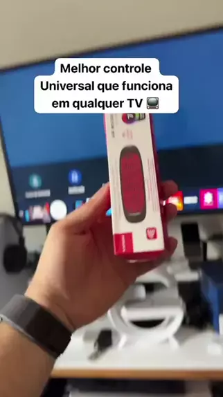 Como configurar controle universal em qualquer tv 