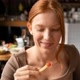 Comendo com vontade