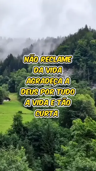 A Frase - Não reclame da vida