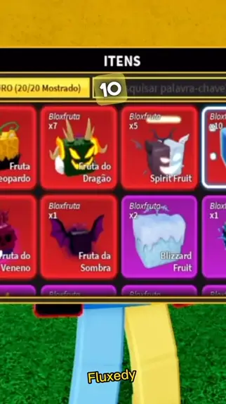 Vendo Fruta Da Sombra, Jogo Blox Fruit - Roblox - DFG