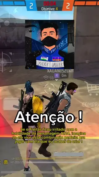 4 nome que só xitado usa no free fire 🫠