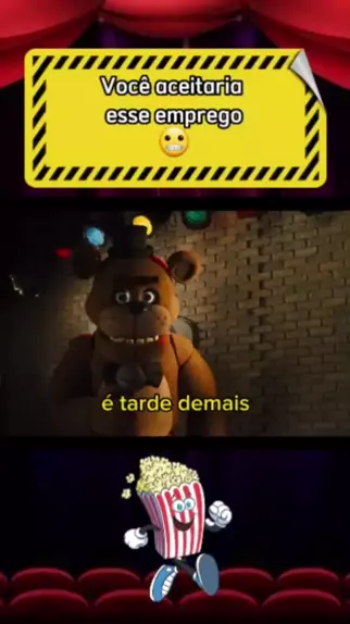 ASSISTA AGORA, FIVE NIGHTS AT FREDDY'S - O PESADELO SEM FIM 🍿🐻 #Five