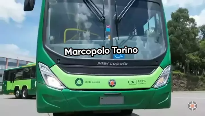 Marcopolo Torino Express BYD D11A 100% Elétrico #kawaioficial # ...