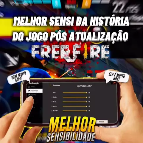 NUNCA MAIS ERRE O CAPA DEPOIS DA ATUALIZAÇÃO COM ESSA SENSIBILIDADE QUE É A  MELHOR DO FREE FIRE 