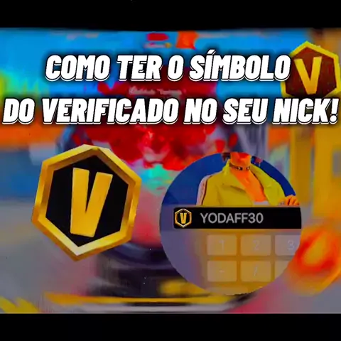 COMO COLOCAR O VERIFICADO NO SEU PERFIL DO FREE FIRE 