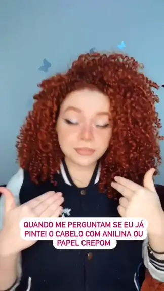 Pintei meu Cabelo com corante alimentício 