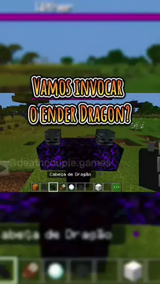 Como invocar o Ender Dragon no Minecraft