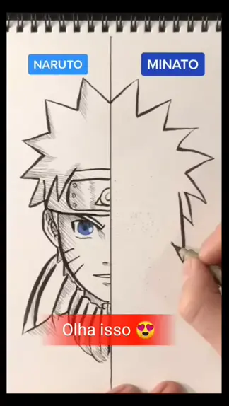 Como Desenhar Naruto / Minato - How To Draw Naruto / Minato ( Naruto ) 