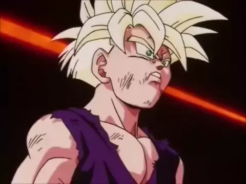 Goku descobrindo que Raditz é seu Irmão. Parte02