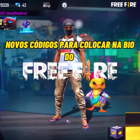 código pra colocar na bio do #freefire