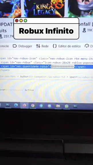 como hackear roblox eu tenho robux infinito