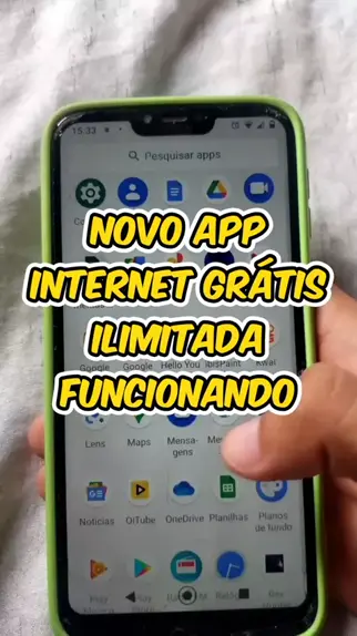 Novo aplicativo de internet grátis e ilimitada; realmente funciona em todas  as operadoras?