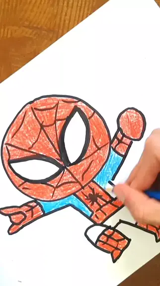 Sketchbook for Boys: Cute Spider-Man Theme Practice How to Draw Workbook /  Blank Pages for Doodling, Drawing & Sketching Notebook for Kids 8.5