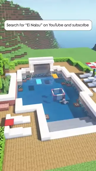 Minecraft Tutorial - Casa Moderna com Piscina 