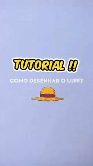 One piece,LUFFY REBAIXADO, Modificado  Luffy, One piece, Tutoriais de  desenho