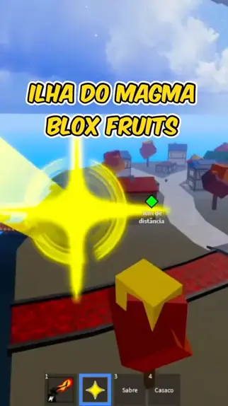 DESPERTEI a FRUTA MAGMA da ATUALIZAÇÃO DO BLOX FRUITS