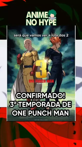 A segunda temporada de One-Punch Man foi oficialmente confirmada