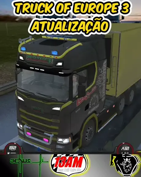 SAIU TODOS OS Caminhões Do Truck Simulator Europe 3 