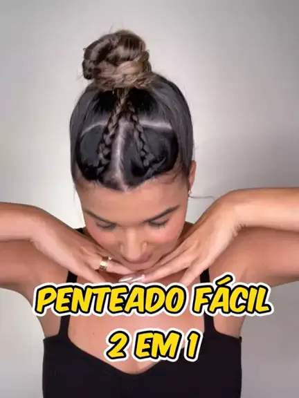 Penteados Infantis Fáceis com Elásticos 😍💖