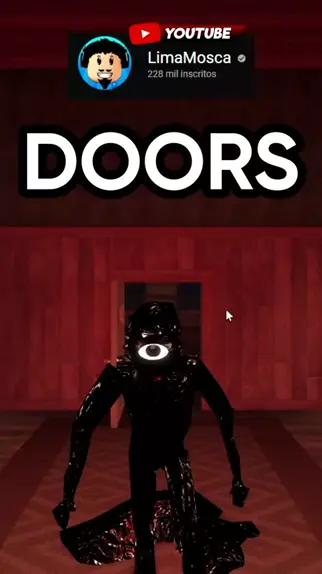 Desenho de Glitch Doors Roblox para colorir – Se divertindo com