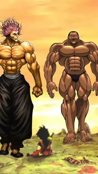 A insana luta de BAKI VS YUJIRO / anime Baki Hanma 2 (dublado