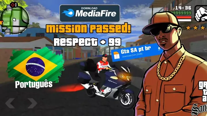 GTA San Andreas Apk Mediafıre Download for Android