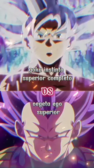 GOKU (INSTINTO SUPERIOR) vs VEGETA (EGO SUPERIOR)