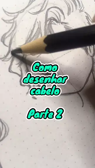 Como desenhar cabelo masculino