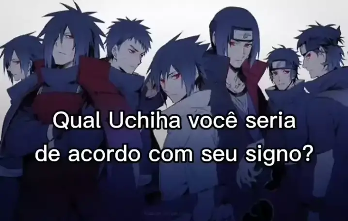 Que personagem de anime você seria? ✨