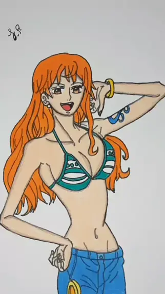 Speed drawing nami  OnePiece #shorts #anime #drawing #nami