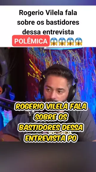 Rogério Vilela fala qual foi o pior convidado do podcast Inteligência , pablo marcal no vilela