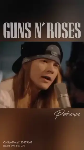 Guns N' Roses - Patience (Legendado) 