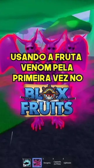 foto da fruta venom blox fruits