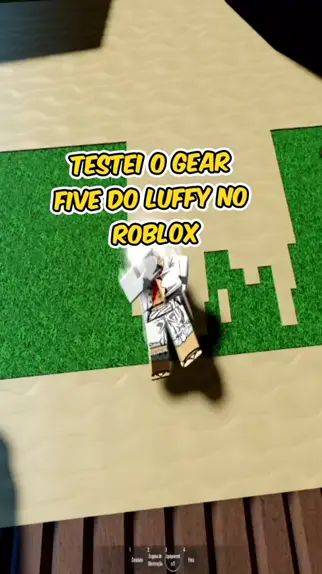 ROBLOX AVATAR: Luffy Gear 5(Nika)