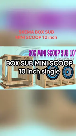 Skema Box Mini Scoop Inch