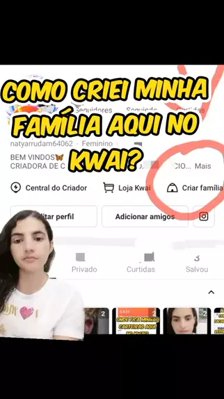 Como Criar uma Família no Kwai