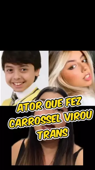 Ator de Carrossel é trans? Verdade sobre vídeo que viralizou na