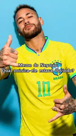 Meme de Neymar viraliza na web: Qual música ele estava ouvindo?