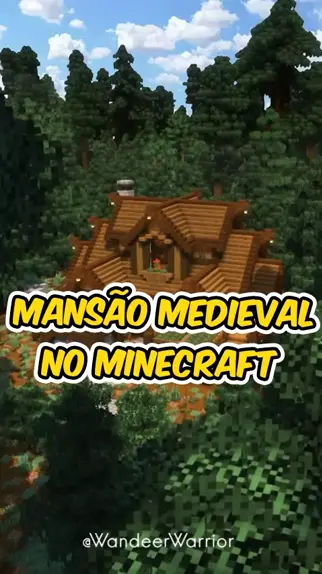 mansão medieval minecraft