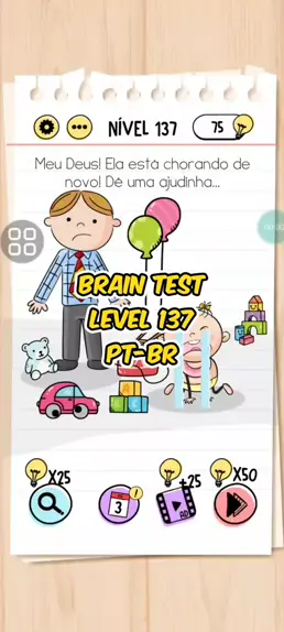 BRAIN TEST NÍVEL 138 EM PORTUGUÊS 