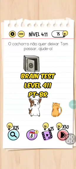 brain test nível 411