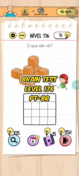 176 level brain test