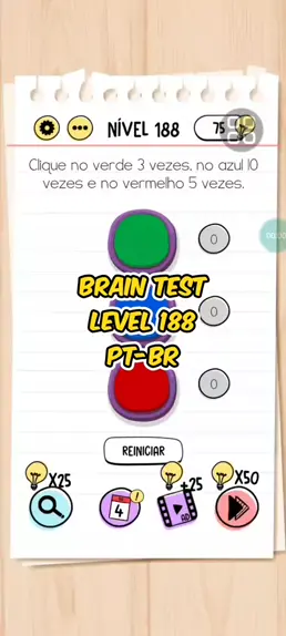 Brain test nível 188