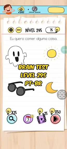 BRAIN TEST NÍVEL 295 