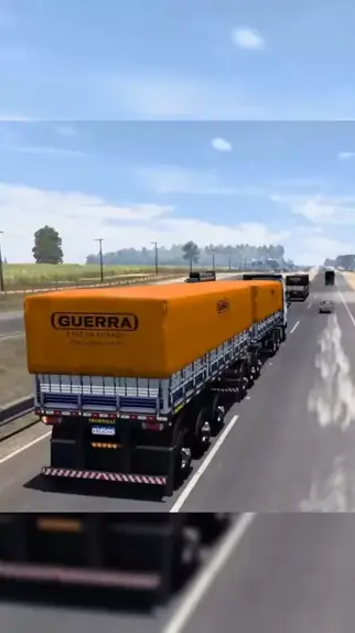 Jogo de caminhão com cidades brasileiras e gráficos delicinha