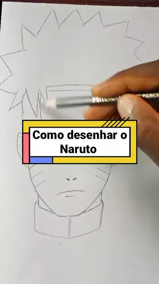 como desenhar o naruto uzumaki #comodesenhar #desenhando