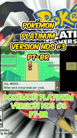 VOCÊS TÊM DE JOGAR ESTA VERSÃO DO POKÉMON LIGHT PLATINUM [PT-BR