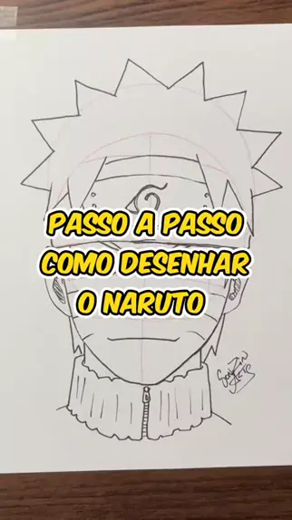 Como Desenhar o Naruto - How To Draw naruto - ( passo a passo ) 